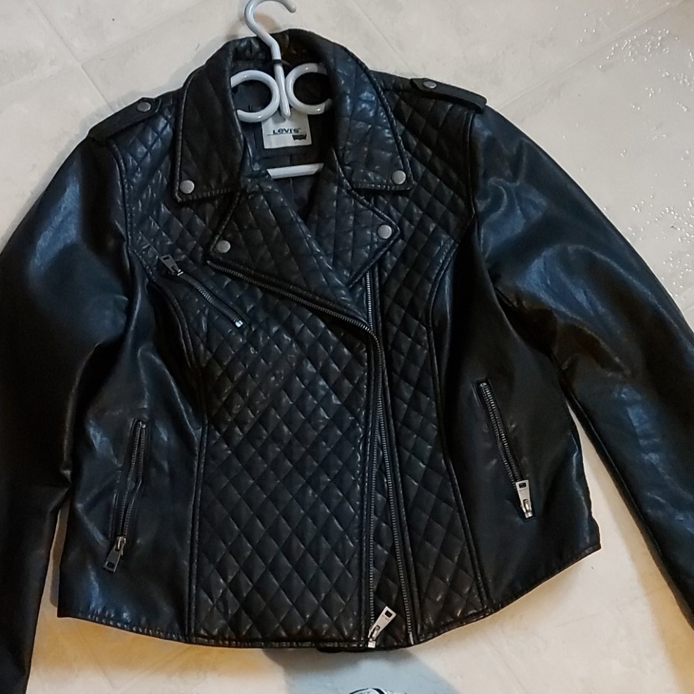 Levi's  Patent leather jacket - Picture 2 of 6